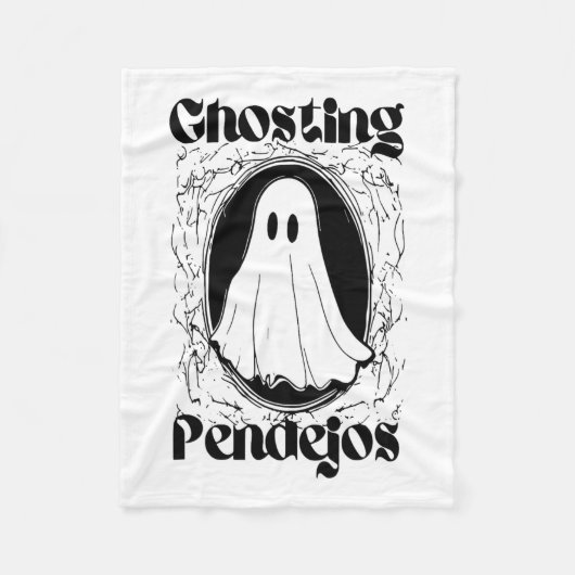Ghosting Pendejos Fleece Deken (Voorkant)