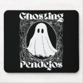 Ghosting Pendejos Funny Mexican Ghost Halloween Hi Muismat (Voorkant)