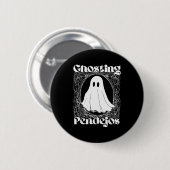 Ghosting Pendejos Funny Mexican Ghost Halloween Hi Ronde Button 5,7 Cm (Voorkant /achterkant)