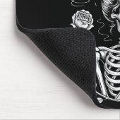 Ghosting Pendejos Halloween Funny Spooky Quote Muismat (Hoek)