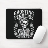 Ghosting Pendejos Halloween Funny Spooky Quote Muismat (Met muis)