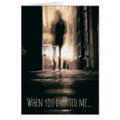 Ghosting Pushback Custom Message Kaart (Voorkant)