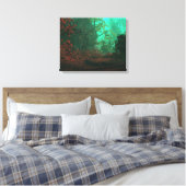 Ghostlight Bossen Canvas Afdruk (Insitu (Slaapkamer))