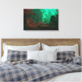 Ghostlight Bossen Canvas Afdruk (Insitu (Slaapkamer))