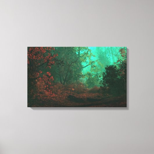 Ghostlight Bossen Canvas Afdruk (Voorkant)
