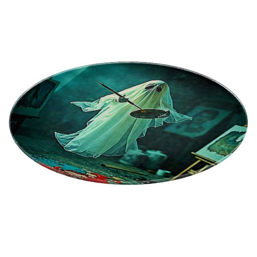 Ghostly Artist's Studio Design Snijplank (Hoek)