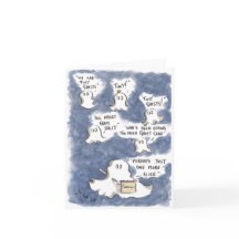 Ghostly Cake Groetjes Kaart