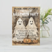 Ghostly Charm - Een  Whisper van Halloween Kaart (Staand voorkant)