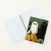 Ghostly Friends Tas Spiral Notitieboek (Binnen)