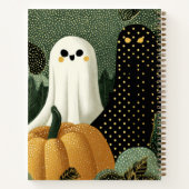 Ghostly Friends Tas Spiral Notitieboek (Achterkant)