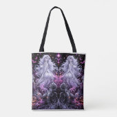 Ghostly Glam Halloween Tote Bag (Achterkant)