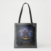 Ghostly Graveyard Cruise Canvas tas (Voorkant)