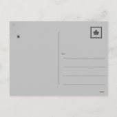 Ghostly Graveyard Cruise Feestdagenkaart (Achterkant)