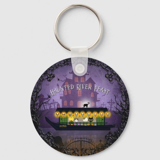 Ghostly Graveyard Cruise Sleutelhanger (Voorkant)