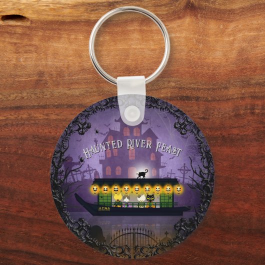Ghostly Graveyard Cruise Sleutelhanger (Voorkant)