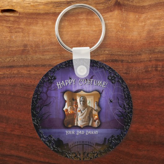 Ghostly Graveyard Cruise Sleutelhanger (Achterkant)