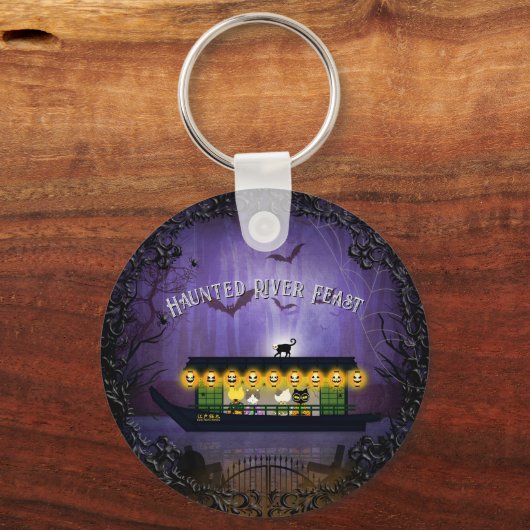 Ghostly Graveyard Cruise Sleutelhanger (Voorkant)