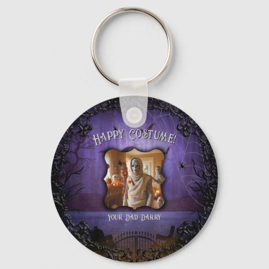 Ghostly Graveyard Cruise Sleutelhanger (Achterkant)