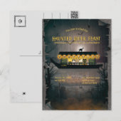 Ghostly Graveyard Cruise Uitnodiging (Voorkant / Achterkant)