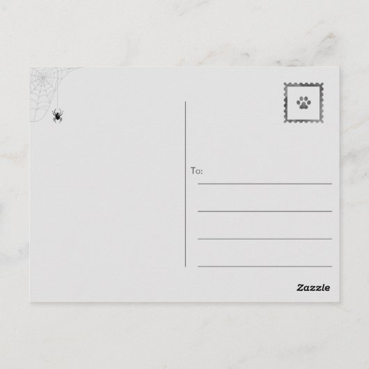 Ghostly Graveyard Cruise Uitnodiging (Achterkant)