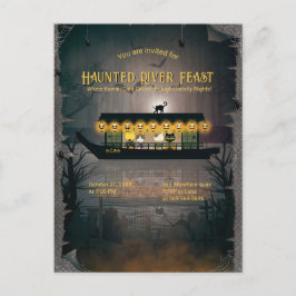 Ghostly Graveyard Cruise Uitnodiging