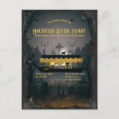 Ghostly Graveyard Cruise Uitnodiging (Voorkant)