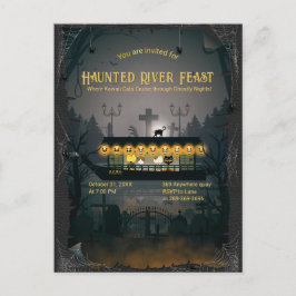 Ghostly Graveyard Cruise Uitnodiging
