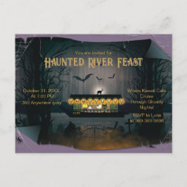 Ghostly Graveyard Cruise Uitnodiging