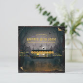 Ghostly Graveyard Cruise Uitnodiging (Staand voorkant)