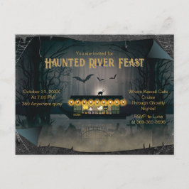 Ghostly Graveyard Cruise Uitnodiging