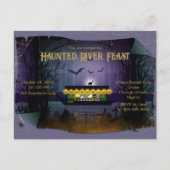 Ghostly Graveyard Cruise Uitnodiging (Voorkant)