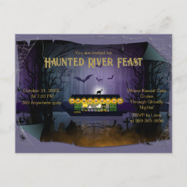 Ghostly Graveyard Cruise Uitnodiging