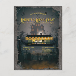 Ghostly Graveyard Cruise Uitnodiging