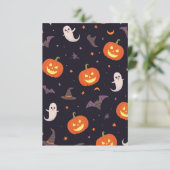 Ghostly Greetings: Bewitched Stationery Set Bedankkaart (Staand voorkant)