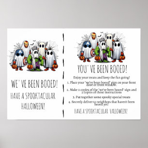 Ghostly Greetings Een Boo-It-Forward Halloween-spe Poster