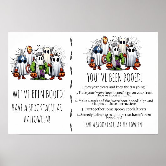 Ghostly Greetings Een Boo-It-Forward Halloween-spe Poster (Voorkant)