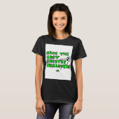 Ghostly Halloween Vrouwen Black Basic T-Shirt (Voorkant volledig)