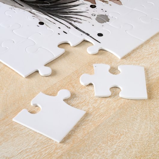 Ghostly Harvest - Een grillige Halloween-scène Legpuzzel (Zijkant)