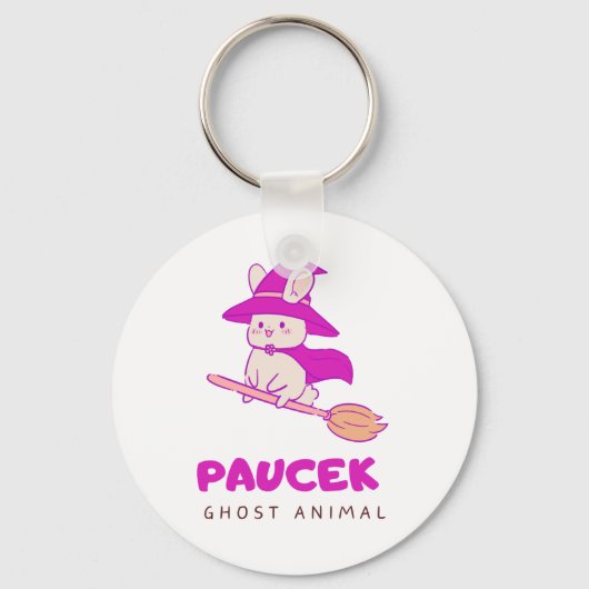 Ghostly Mouse Sleutelhanger (Voorkant)