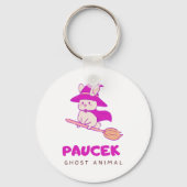 Ghostly Mouse Sleutelhanger (Achterkant)