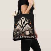 Ghostly Pages & Phantoms Reading  Tote Bag (Dichtbij)
