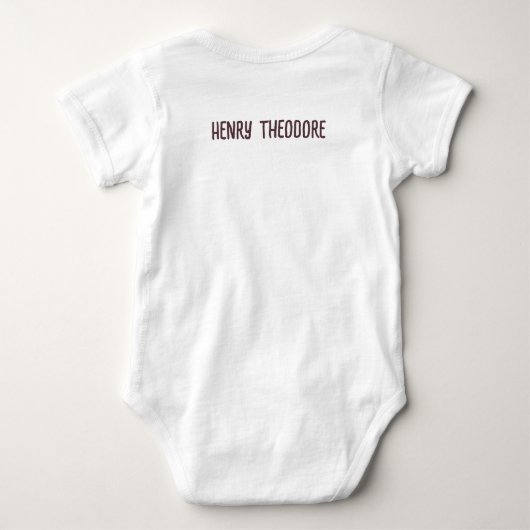 Ghostly Rider Babysuit👻 Ghost Romper (Achterkant)