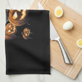 Ghostly Sloth's Midnight Haunt Classic T-shirt Theedoek (Quarter Fold)