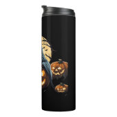 Ghostly Sloth's Midnight Haunt Classic T-Shirt Thermosbeker (Geroteerd rechts)