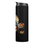 Ghostly Sloth's Midnight Haunt Classic T-shirt Thermosbeker (Geroteerd rechts)