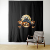 Ghostly Sloth's Midnight Haunt Classic T-shirt Wandkleed (In situ)