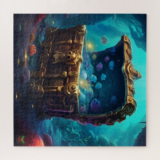 🐙Ghostly Treasure Dive Legpuzzel (Horizontaal)