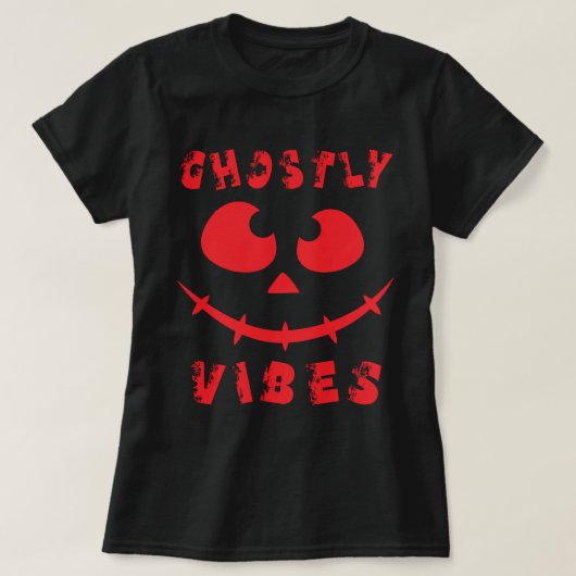 Ghostly Vibes Apparel T-shirt (Design voorkant)