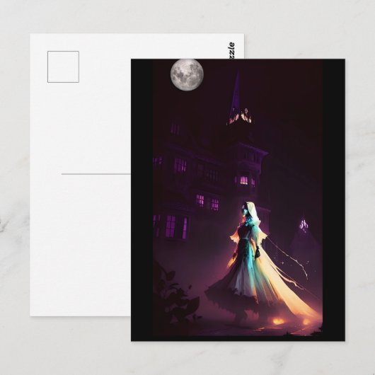 Ghostly Vision Briefkaart (Voorkant / Achterkant)