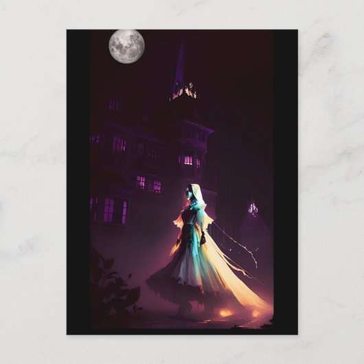 Ghostly Vision Briefkaart (Voorkant)